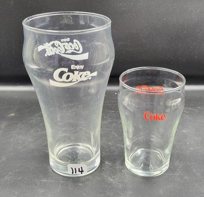 2 Pc Vintage vintage CocaCola