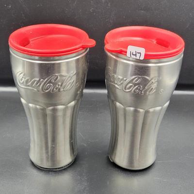 2 Pc CocaCola Drinkware