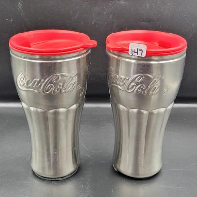 2 Pc CocaCola Drinkware