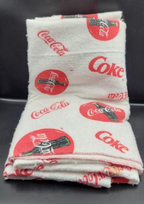 Vintage CocaCola Blanket
