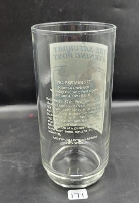 Saturday Evening Post Drinking Glasses