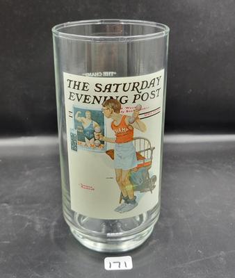 Saturday Evening Post Drinking Glasses