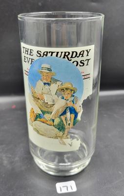 Saturday Evening Post Drinking Glasses