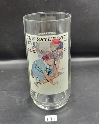 Saturday Evening Post Drinking Glasses