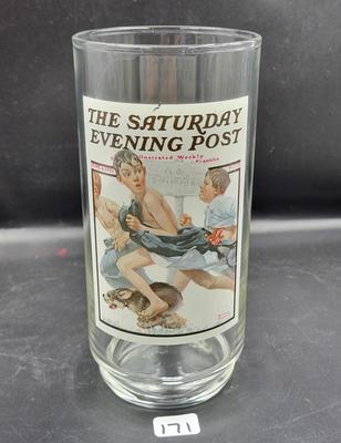Saturday Evening Post Drinking Glasses