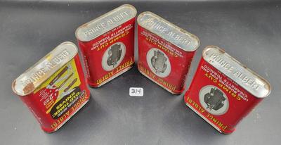 Vintage Prince Albert Tobacco Tins
