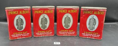 Vintage Prince Albert Tobacco Tins