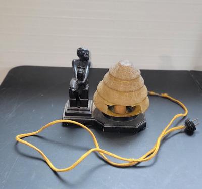 Antique Iron Lamp
