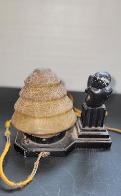 Antique Iron Lamp