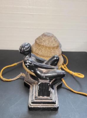 Antique Iron Lamp