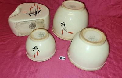 Camwood Ivory Cannister Lot