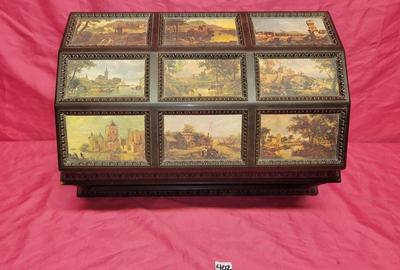 Vintage Merle Norman Musical Jewelry Box
