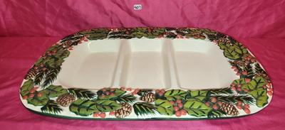 International Bazaar Partitioned Serving Tray