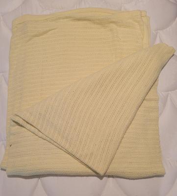 Queen Size Knitted Blanket