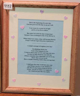 3 Pc Framed Decor
