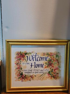 3 Pc Framed Decor