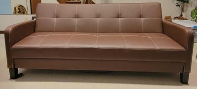 Brown Futon Sofa