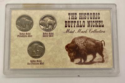 New in Package The Historical Buffalo Nickel Mint Mark Collection Mint Collectible Currency