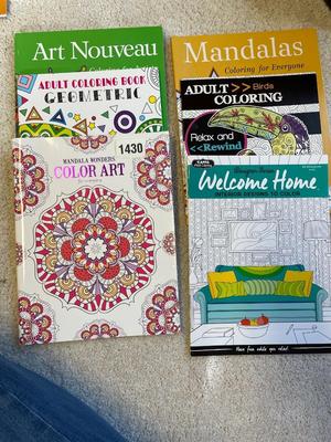 Adult coloring books