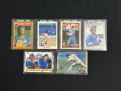 KEN GRIFFEY JR, DAVE JUSTICE. LARRY WALKER AND OTHERS - BASEBALL CARDS
