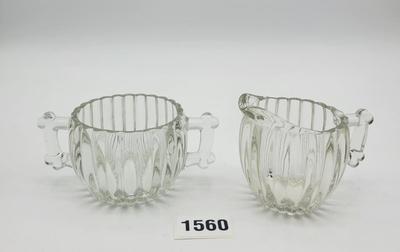 Vintage Sugar and Creamer Set