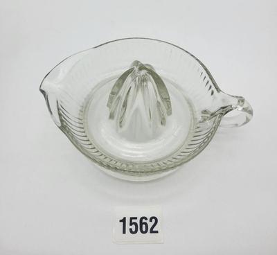 Antique Glass Citrus Juicer