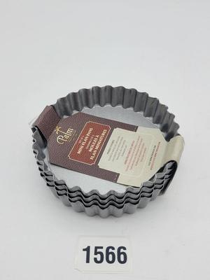 4 Pc Flan Pans