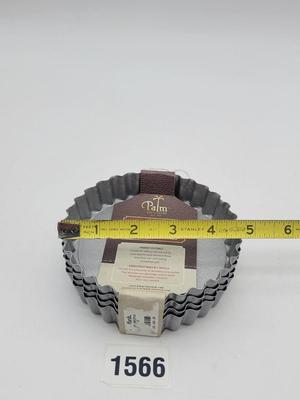 4 Pc Flan Pans