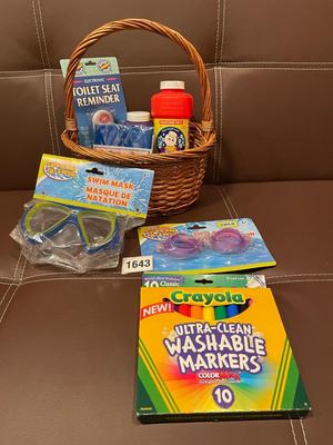Basket of toys