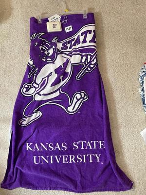 Kstate towel and soap