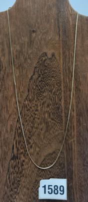Thin Gold Toned Necklace