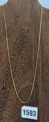 24" Gold Toned Necklace