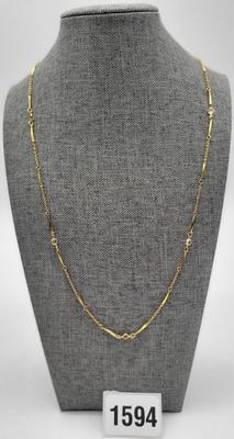 Gold Toned Necklace 20"