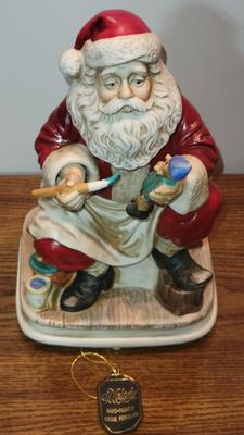 Melody in Motion Porcelain Santa
