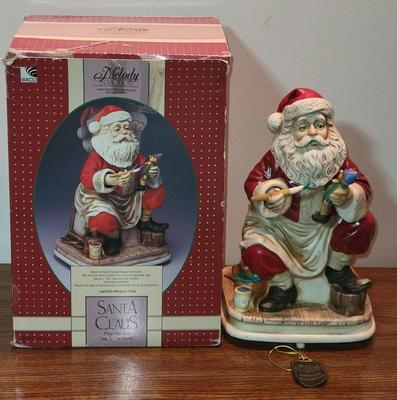 Melody in Motion Porcelain Santa