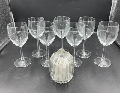 Clear Wine glasses