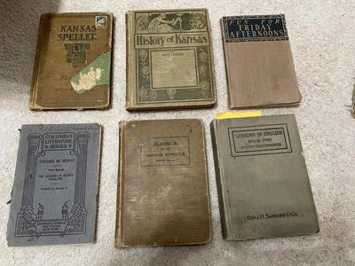 Vintage book collection