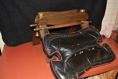 Vintage Ottoman Egyptian Camel Saddle 23x15x15