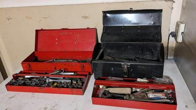 Vintage Tool Boxes 