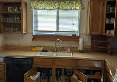 Contents of South Kitchen Cabinets