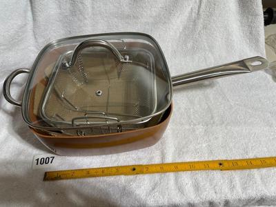 Copper skillet