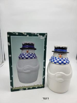 Snowman Cookie Jar