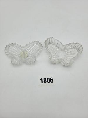 Crystal Butterfly Trinket Box