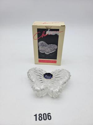 Crystal Butterfly Trinket Box