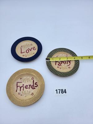 3 Pc Plate Decor
