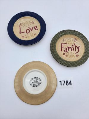 3 Pc Plate Decor