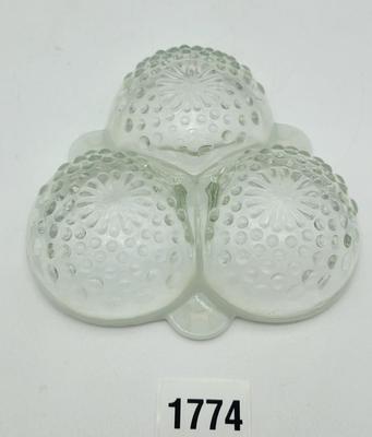 Divided Glass (Candy) Dish