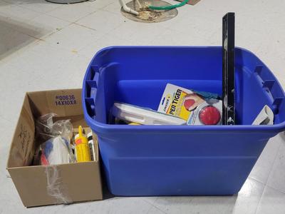 Mixed lot of tools & Caulking