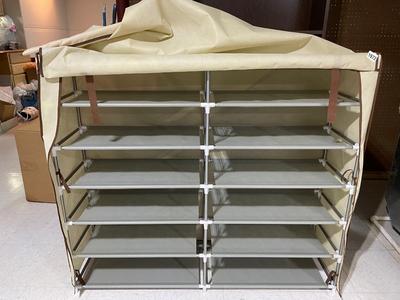 Pottery shelf
