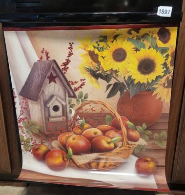 Country Apple Dishwasher Magnet